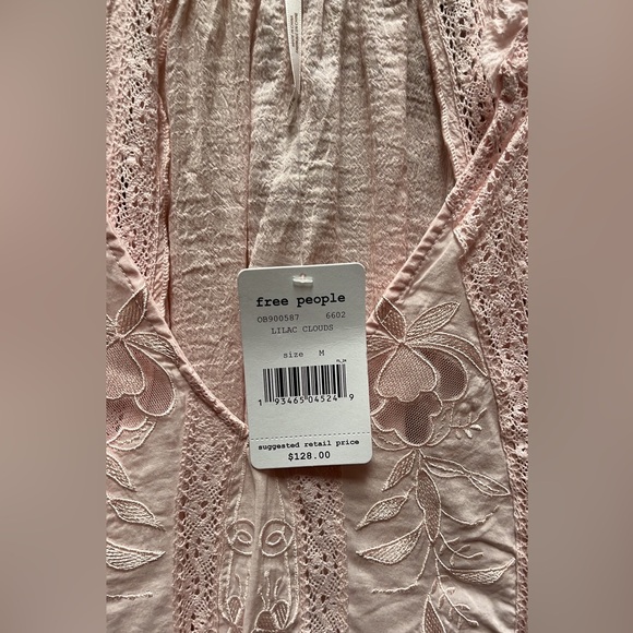 Free People Sivan Embroidered top. - Picture 5 of 6